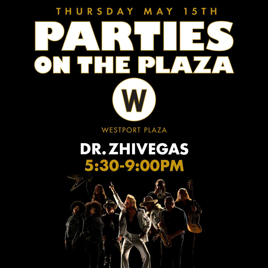 parties on the plaza with Dr. Zhivegas